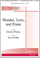 Wonder, Love, and Praise SATB choral sheet music cover